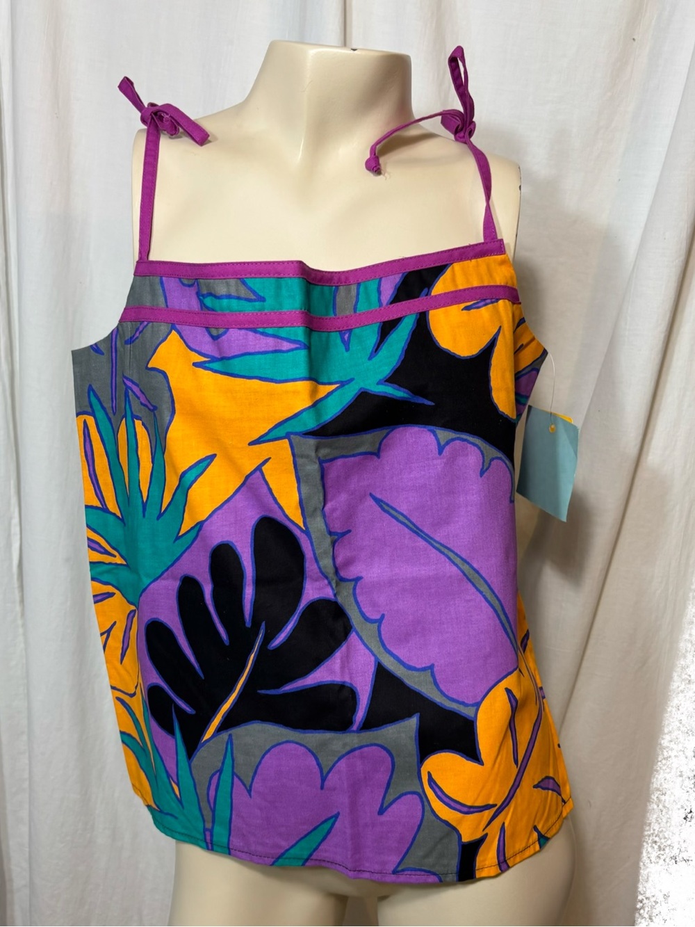NWT Applause Women’s Top vintage 70s 80s size 14